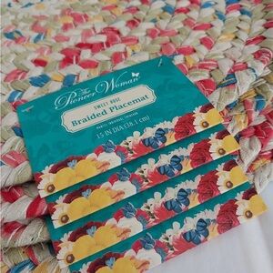 The Pioneer Woman Multicolor Braided Placemat